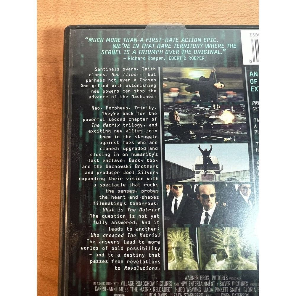 The Matrix Reloaded DVD - Picture 3 of 9